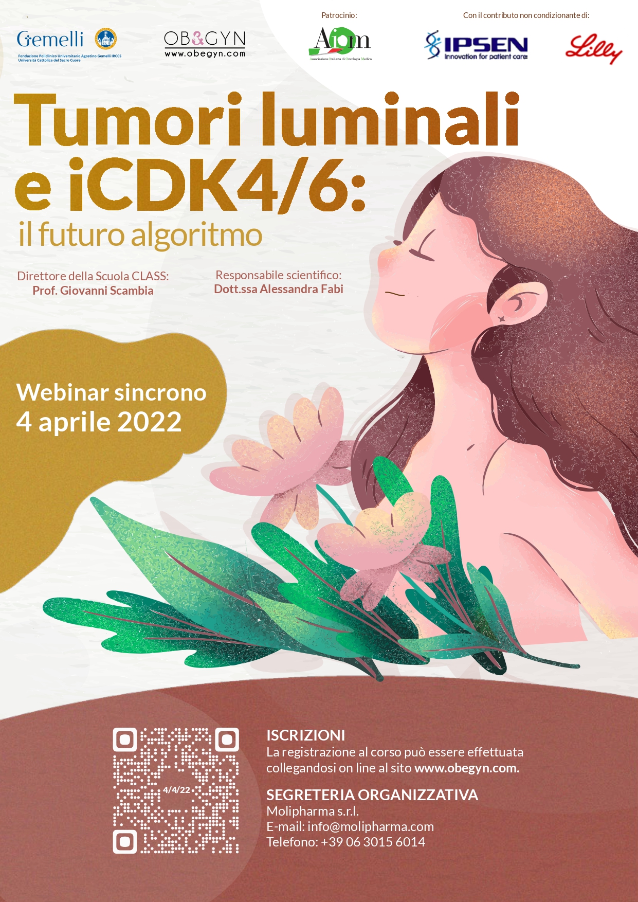 Programma Webinar - Tumori luminali e iCDK4/6: il futuro algoritmo